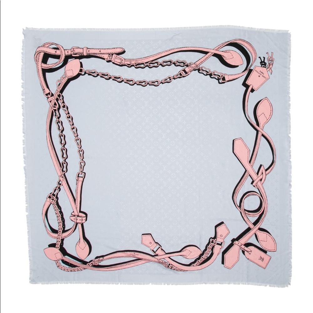 Louis Vuitton Handle Me Monogram Shawl